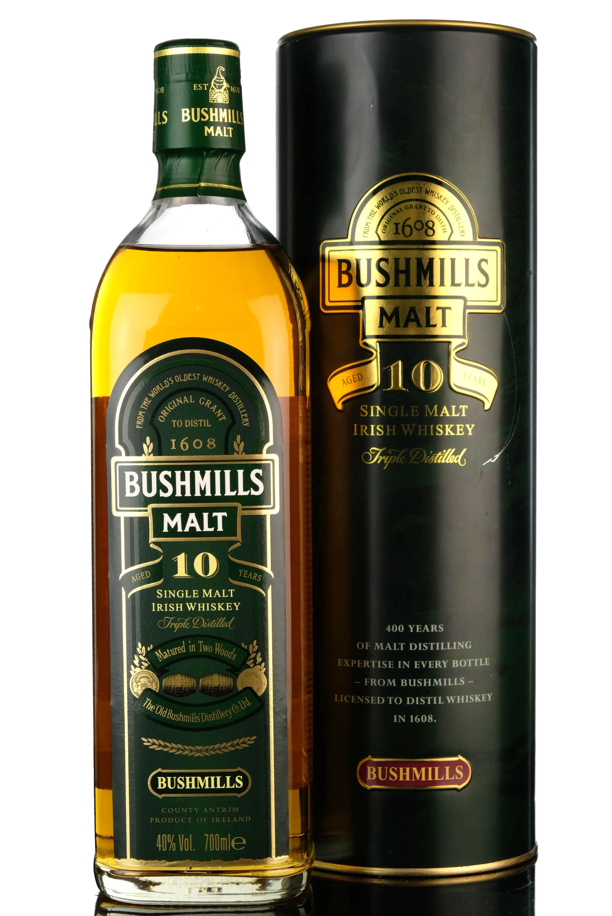 Bushmills 10 Year Old - Irish Whiskey