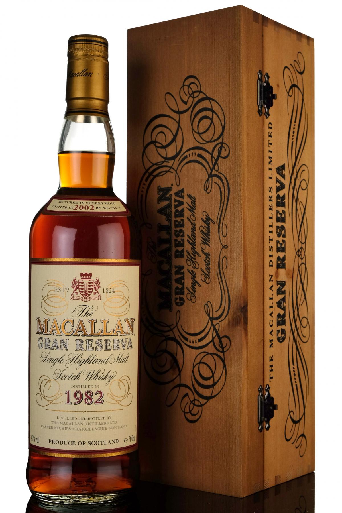 Macallan 1982-2002 - Gran Reserva