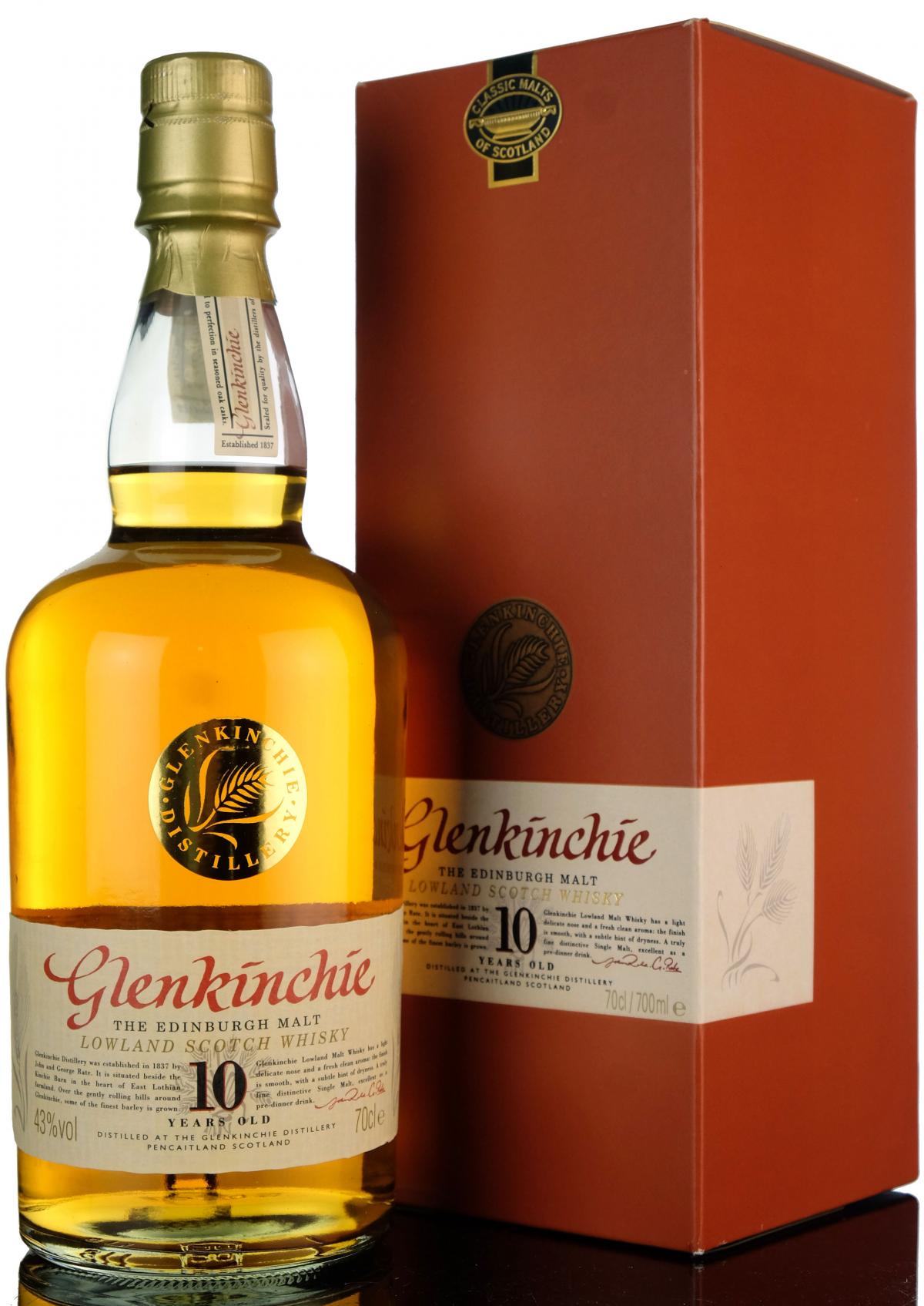 Glenkinchie 10 Year Old