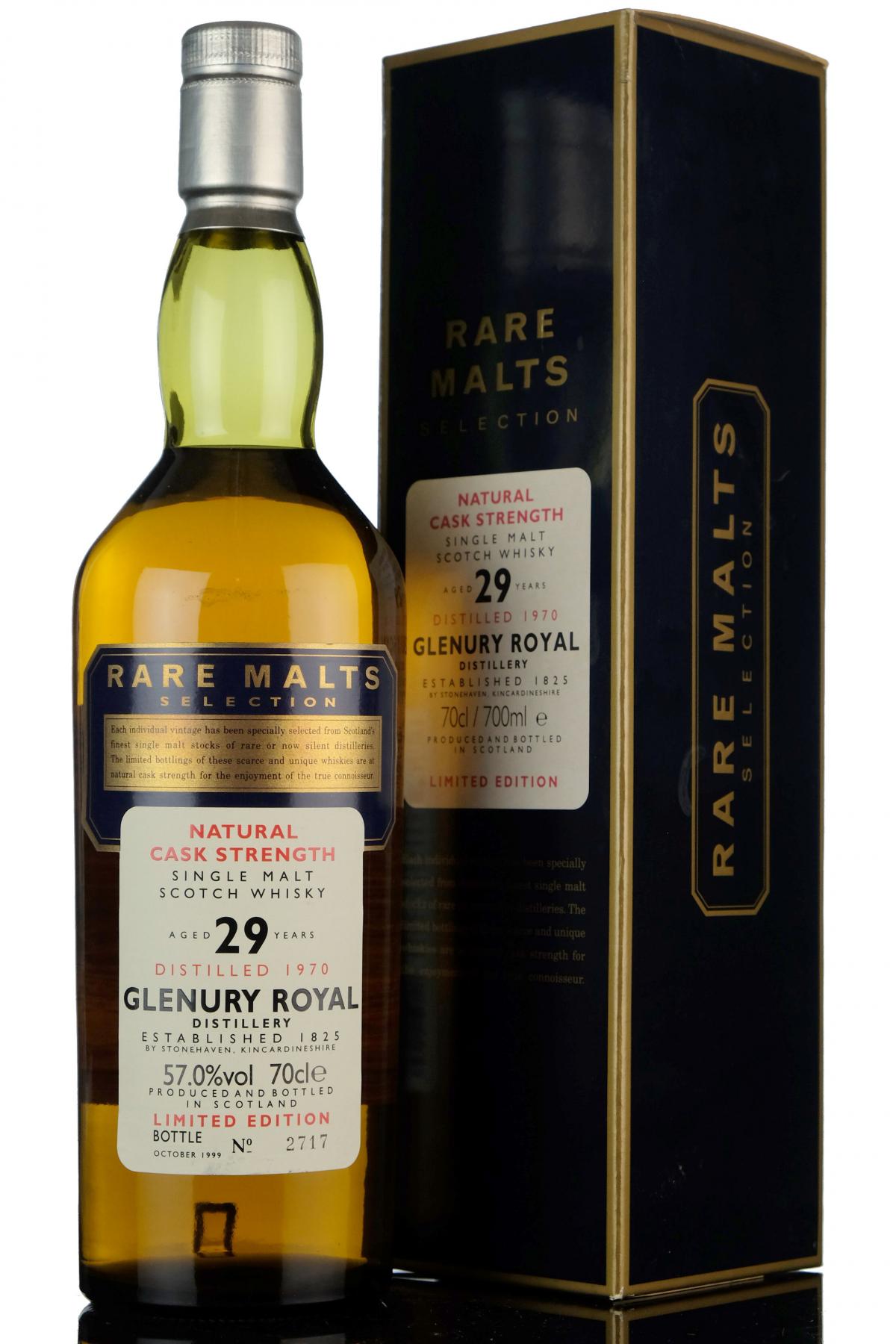 Glenury Royal 1970-1999 - 29 Year Old - Rare Malts 57.0%