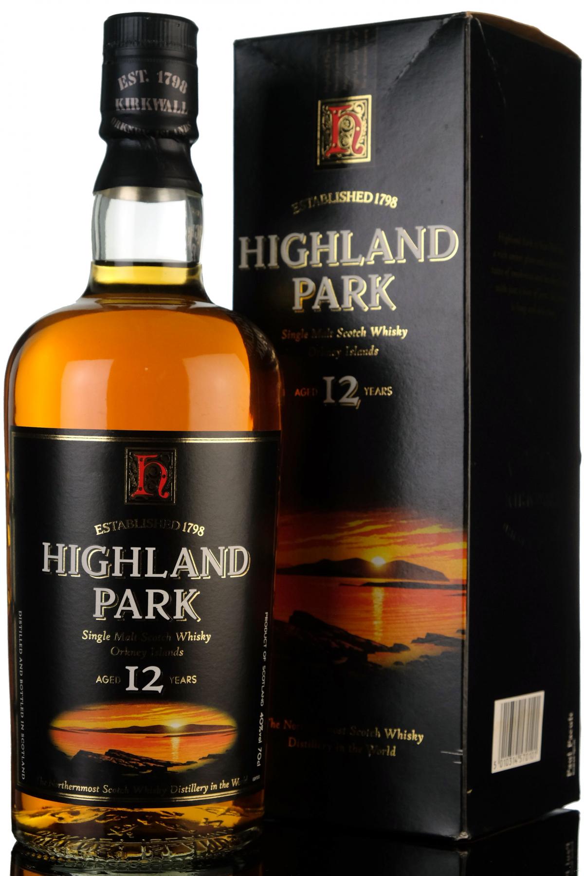 Highland Park 12 Year Old - Circa 2000