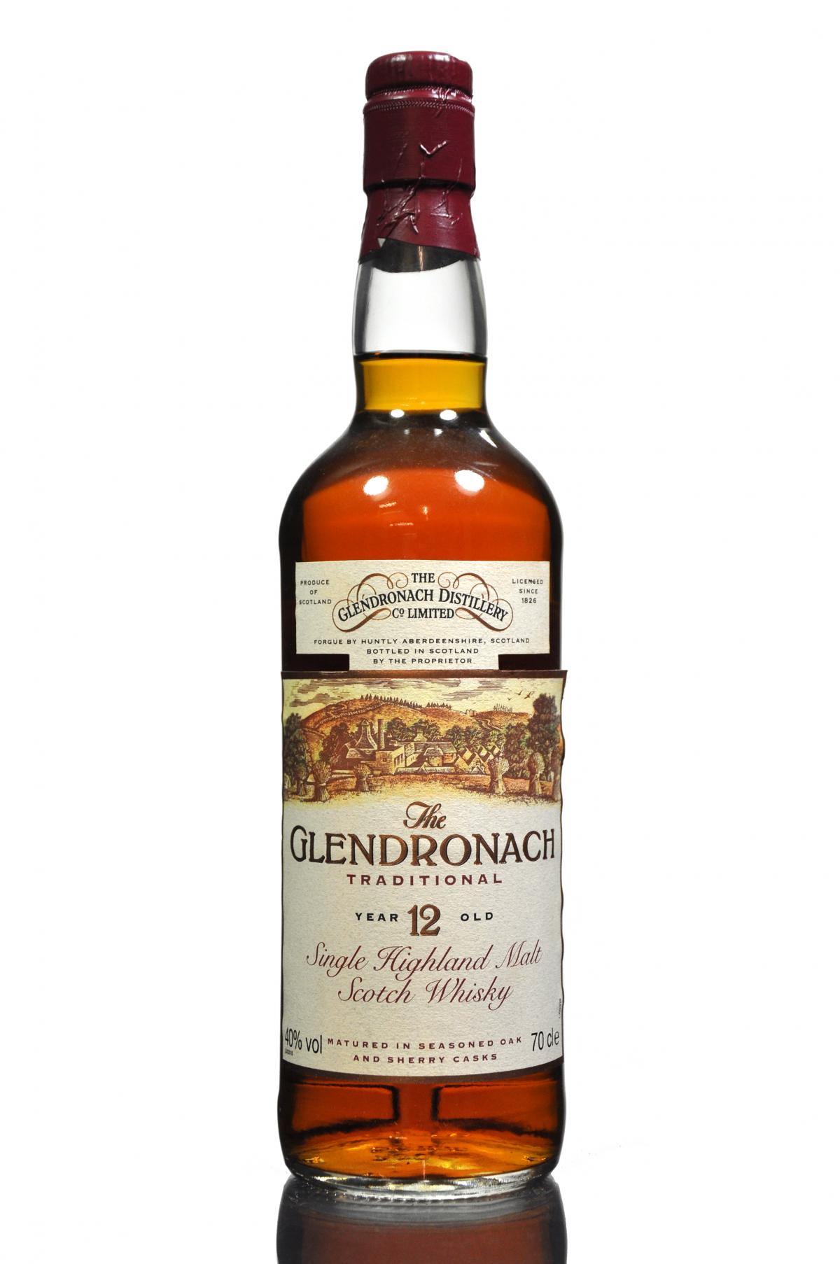 Glendronach 12 Year Old - Traditional - 1990s