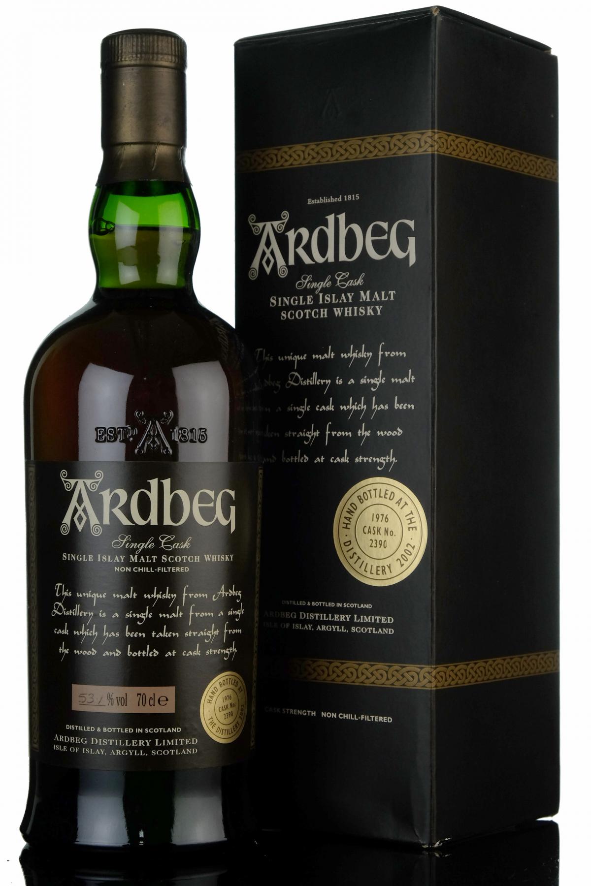 Ardbeg 1976 - Single Cask 2390 - Festival 2002