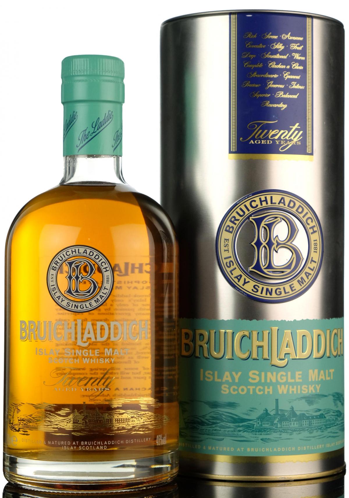 Bruichladdich 20 Year Old - 1st Edition - 2001 Release