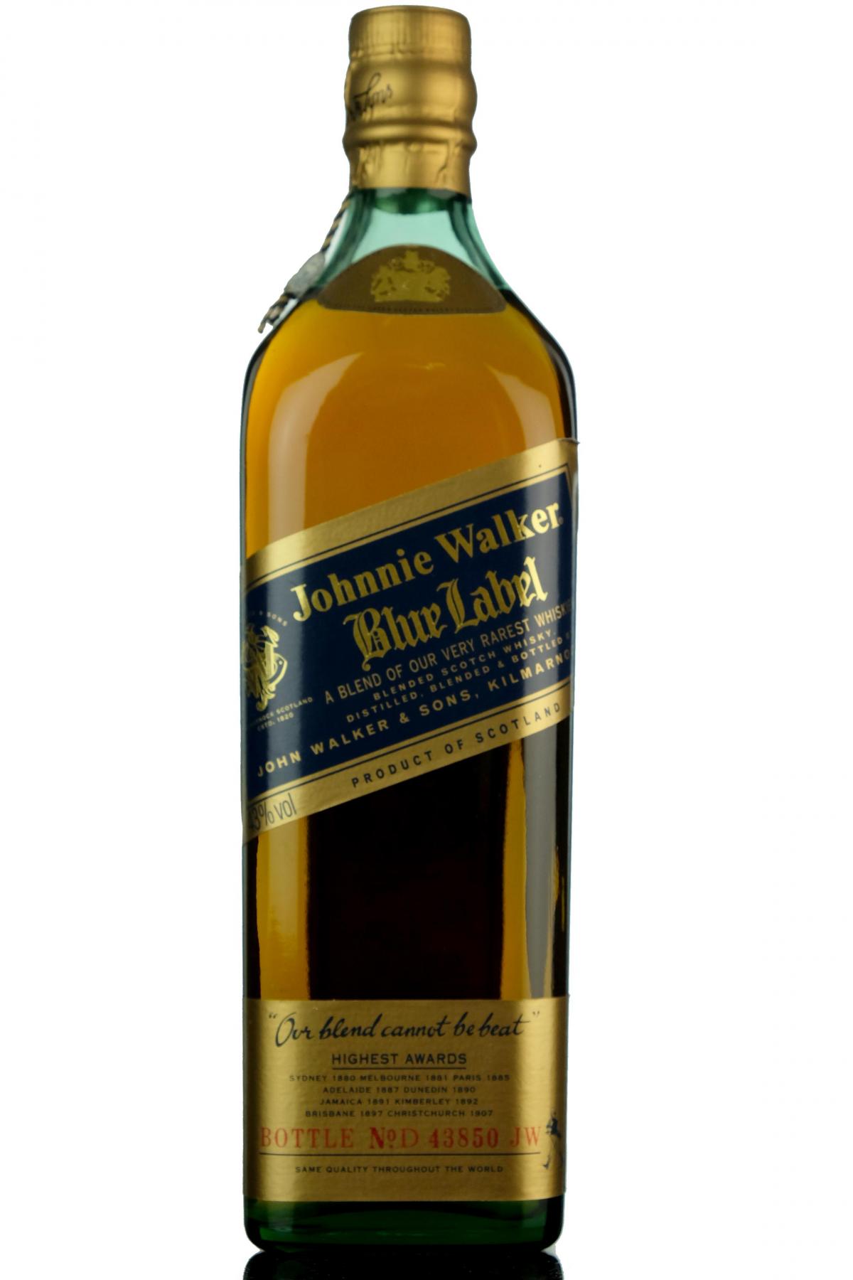 Johnnie Walker Blue Label - 1990s