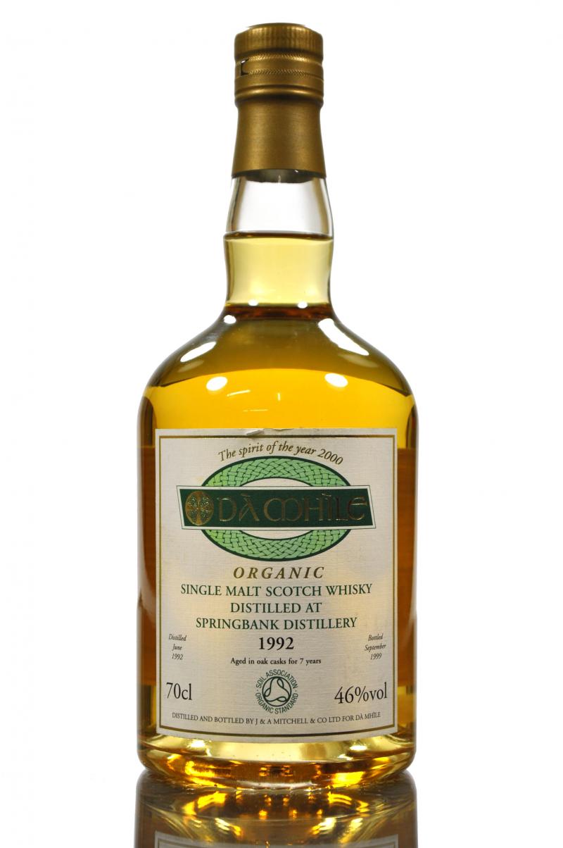 Springbank Organic 1992 - The Spirit Of The Year 2000