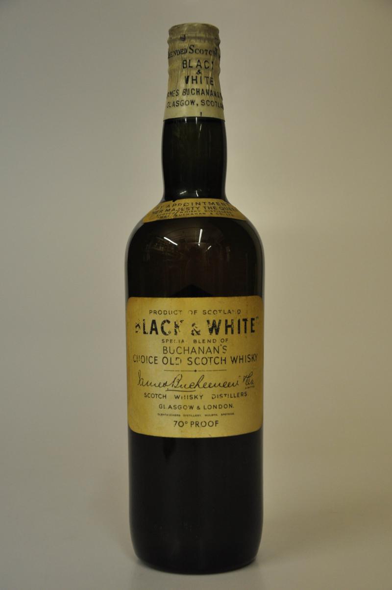 Buchanans Black & White - 1950s