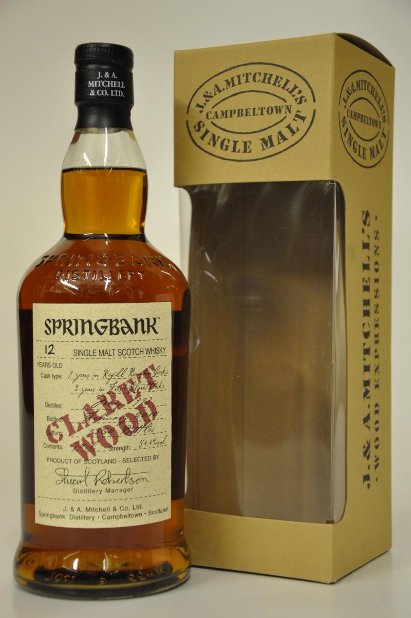 Springbank 1997-2010 - 12 Year Old - Claret Wood