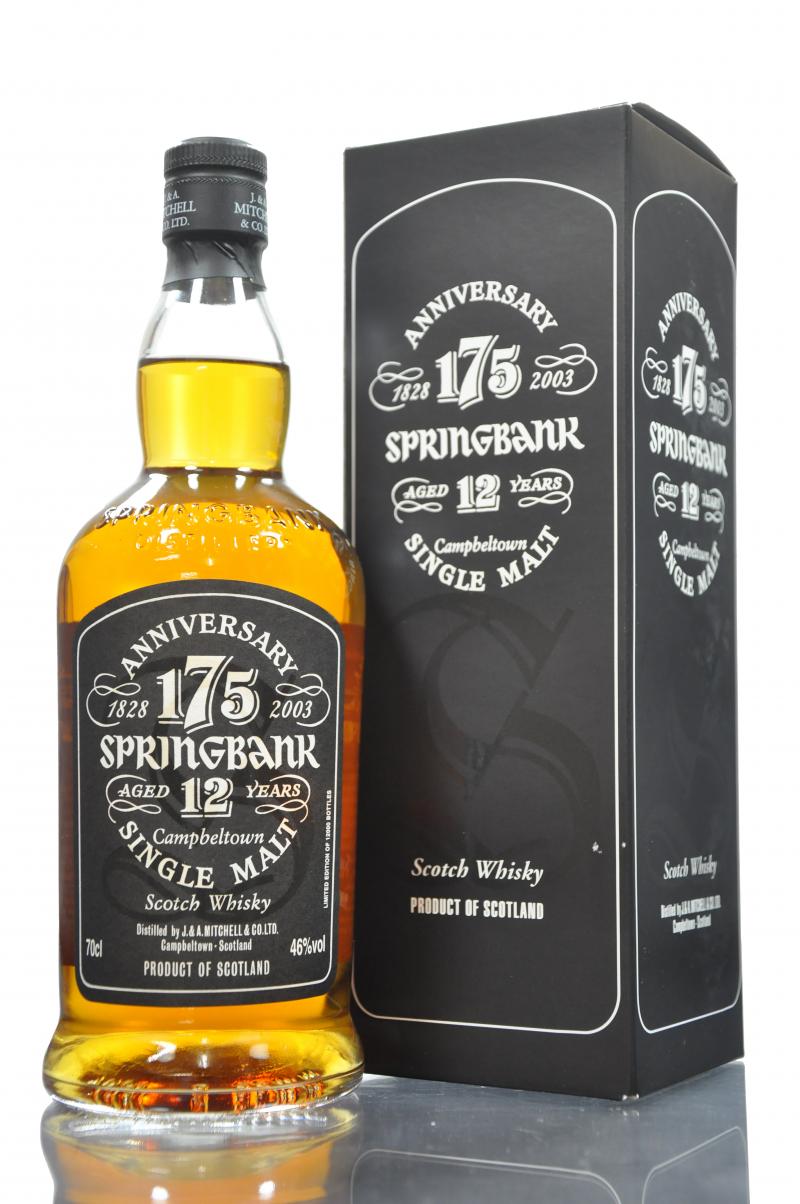 Springbank 12 Year Old - 175th Anniversary