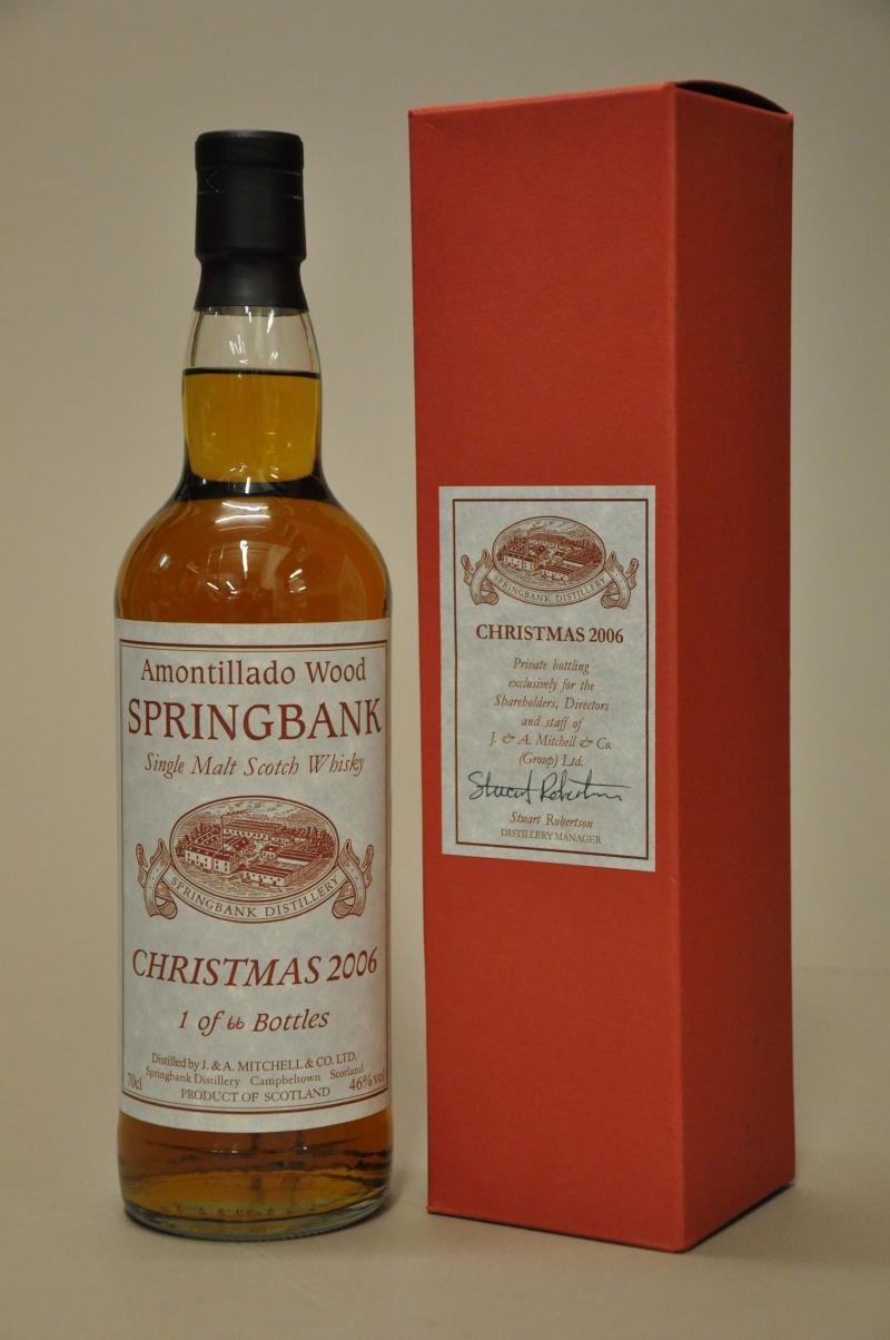 Springbank Christmas 2006 - Staff Exclusive