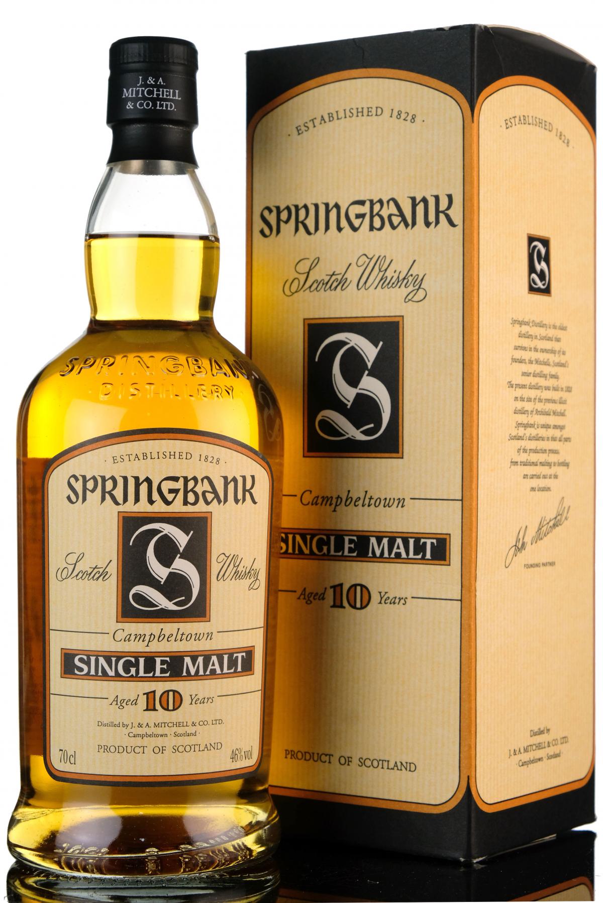 Springbank 10 Year Old