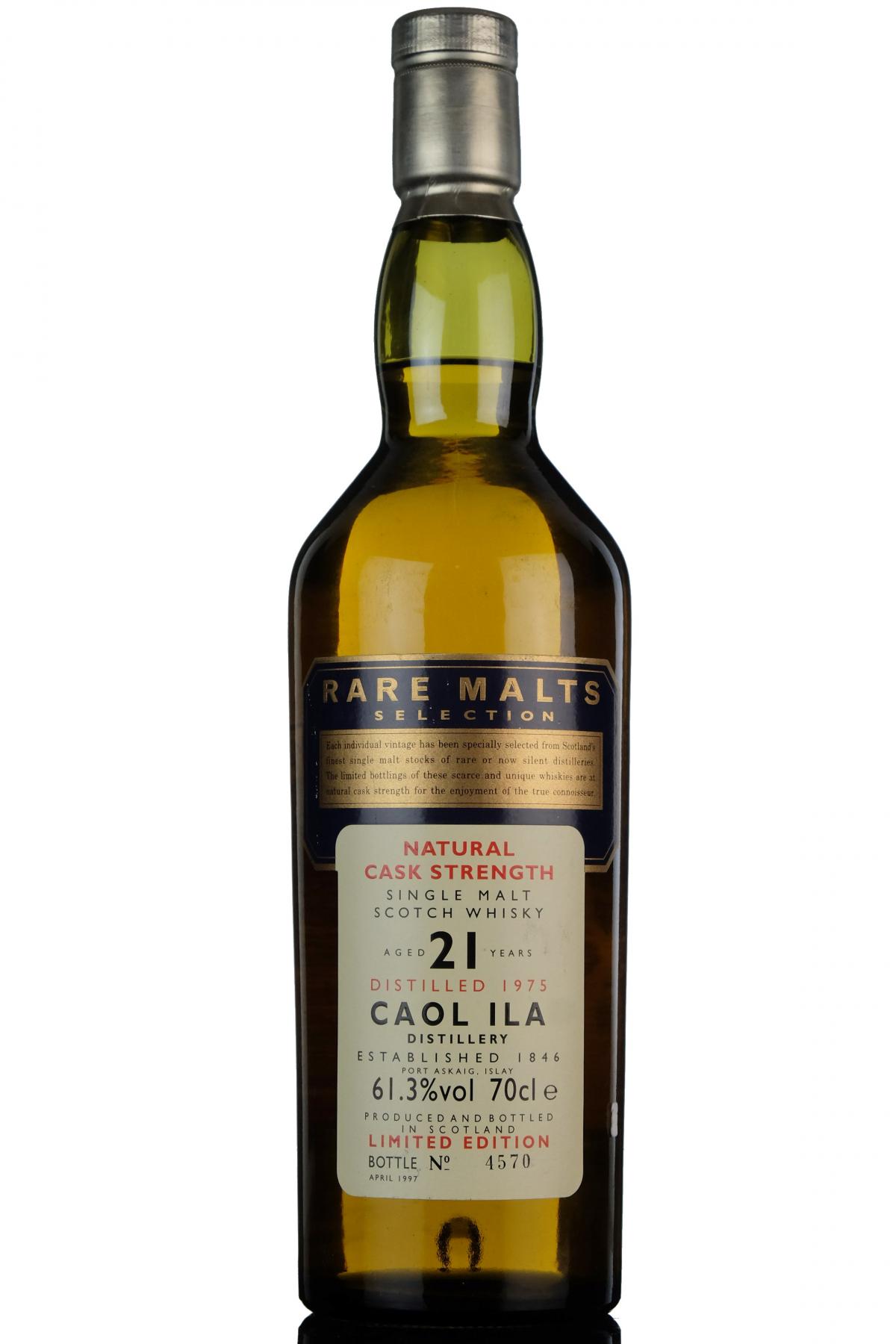 Caol Ila 1975-1997 - 21 Year Old - Rare Malts 61.3%