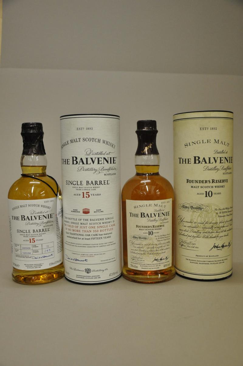 Balvenie 10 Year Old & Balvenie 15 Year Old