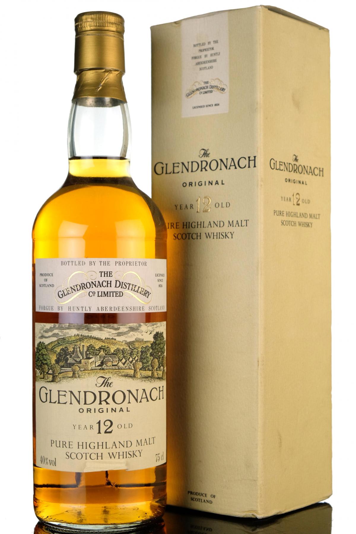 Glendronach 12 Year Old - Original - Circa 1990