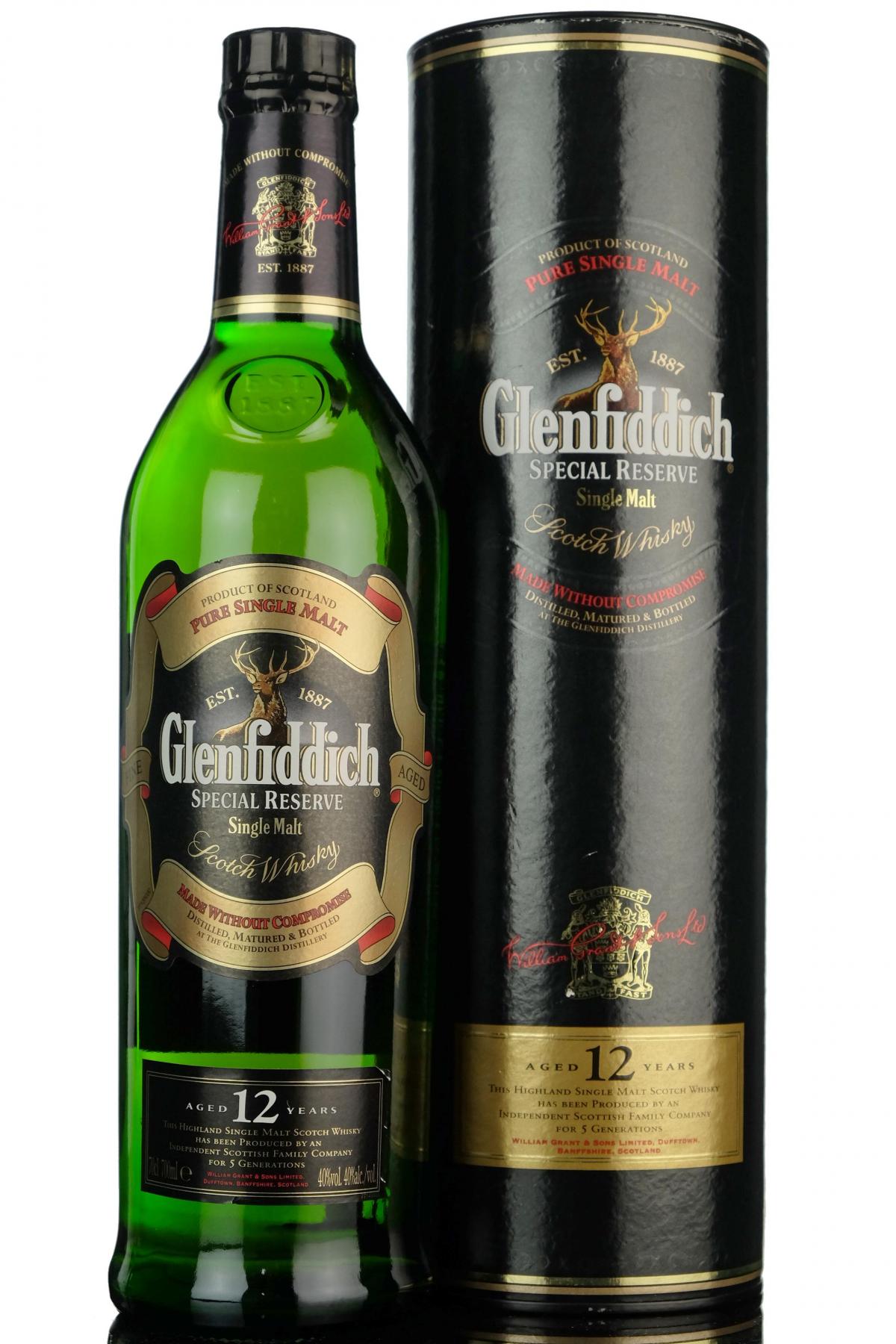 Glenfiddich 12 Year Old - Special Reserve