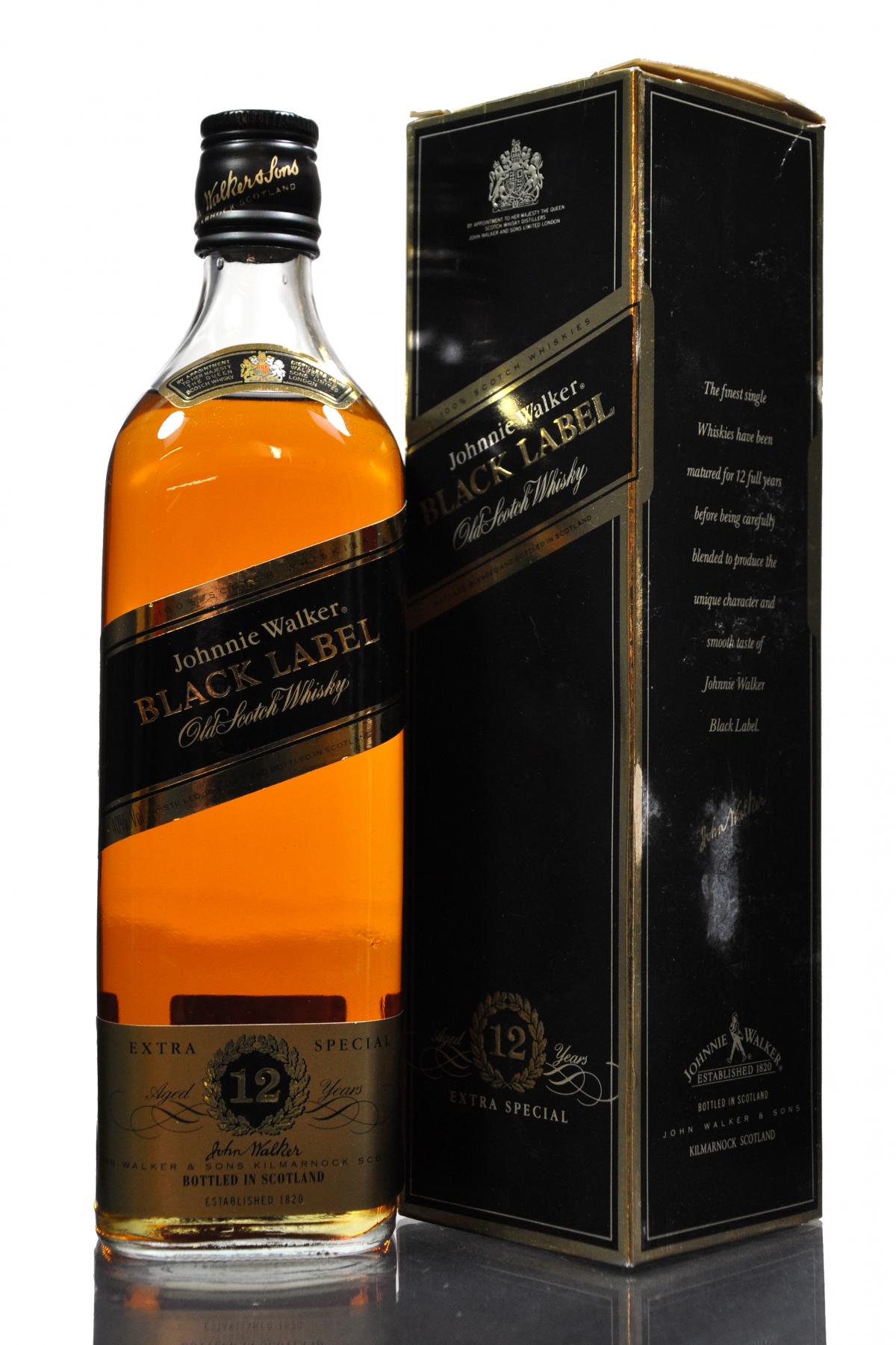Johnnie Walker 12 Year Old - Black Label