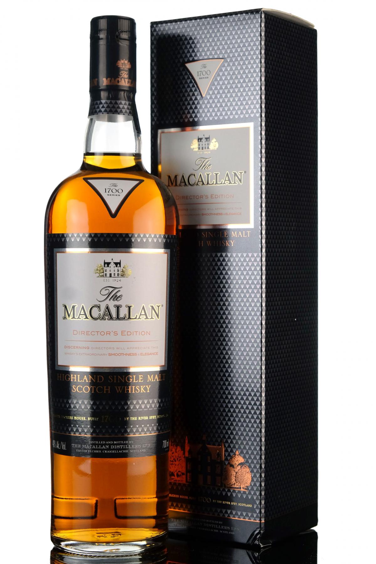 Macallan Directors Edition