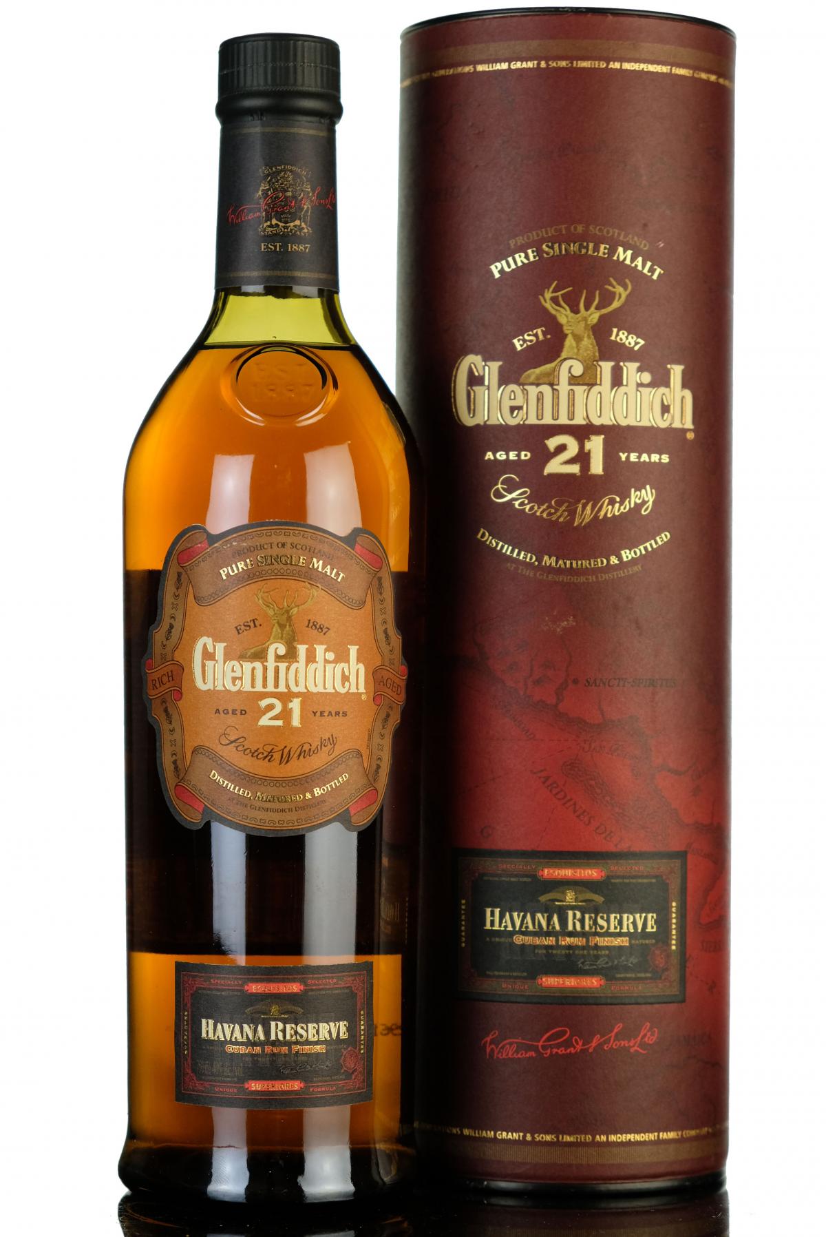 Glenfiddich 21 Year Old - Havana Reserve