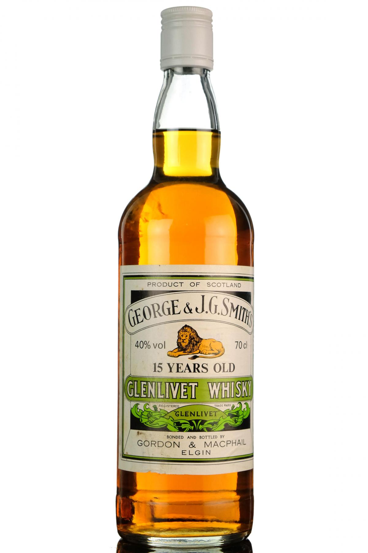 Glenlivet 15 Year Old - Gordon & MacPhail