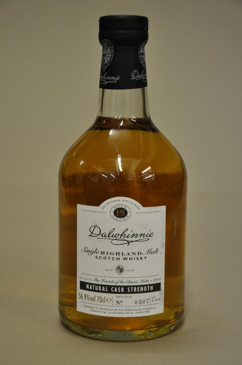 Dalwhinnie 15 Year Old - Friends Of The Classic Malts - 2002 Release