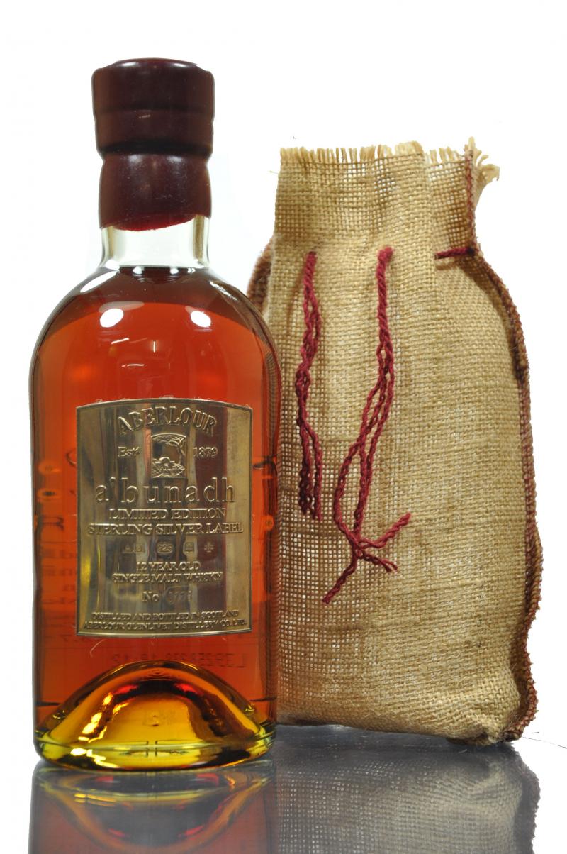 Aberlour A'bunadh - 12 Year Old - Sterling Silver Label