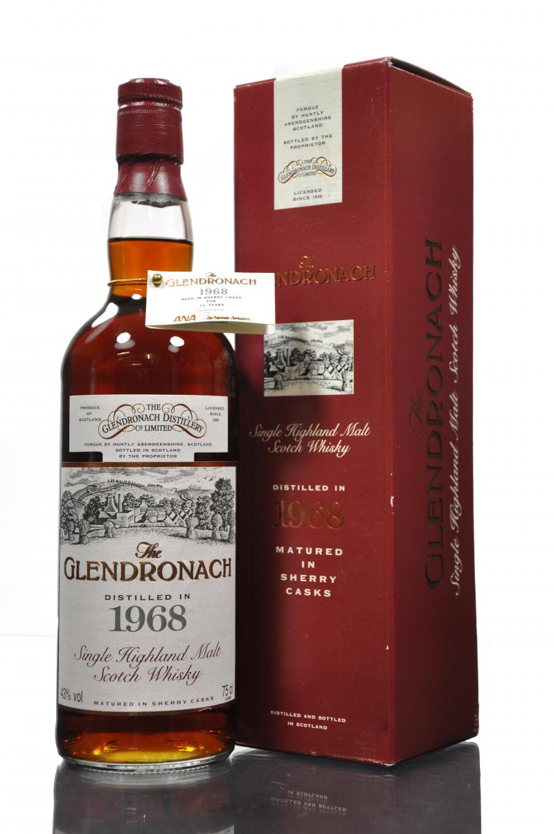 Glendronach 1968 - ANA Nippon Airways - Cask 13