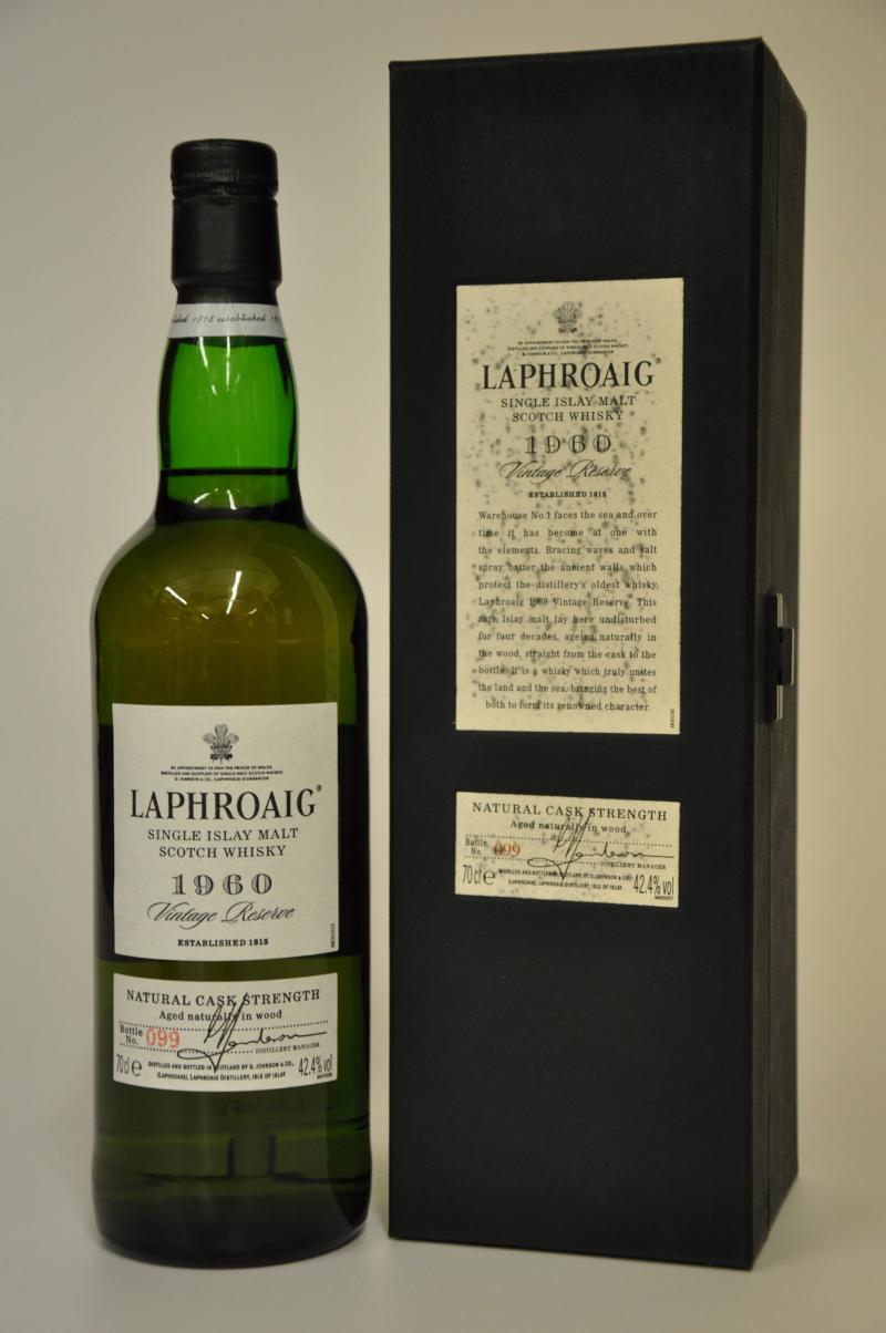 Laphroaig 1960 - 40 Year Old - Oddbins