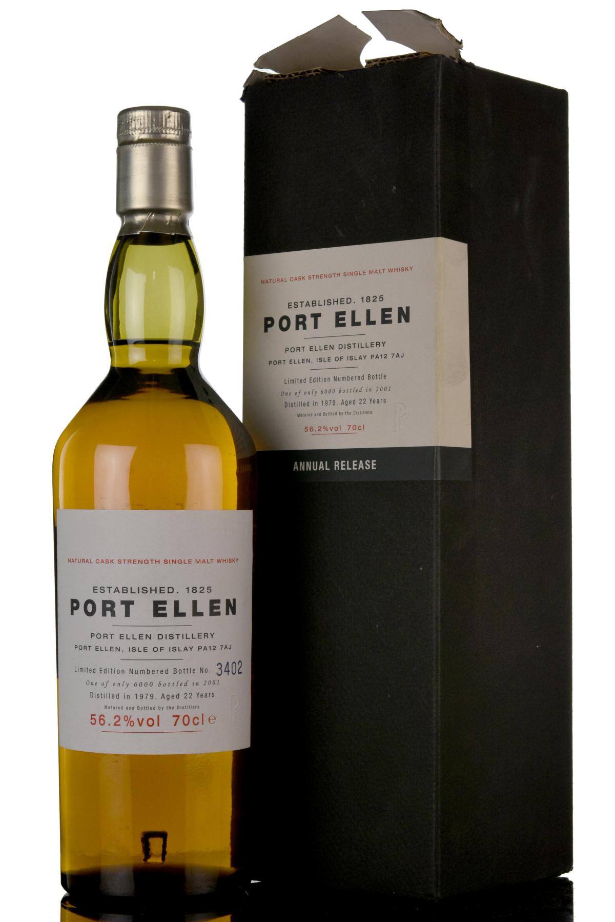 Port Ellen 1979-2001 - 22 Year Old - 1st Release