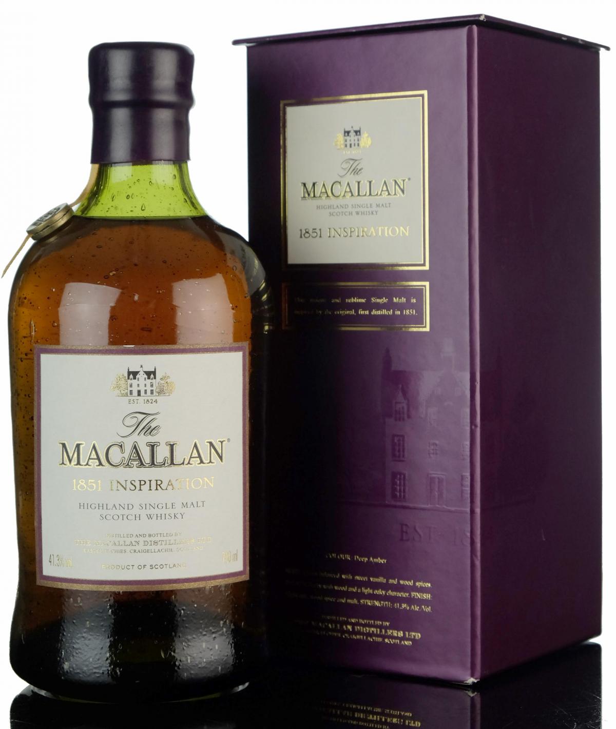 Macallan 1851 Inspiration