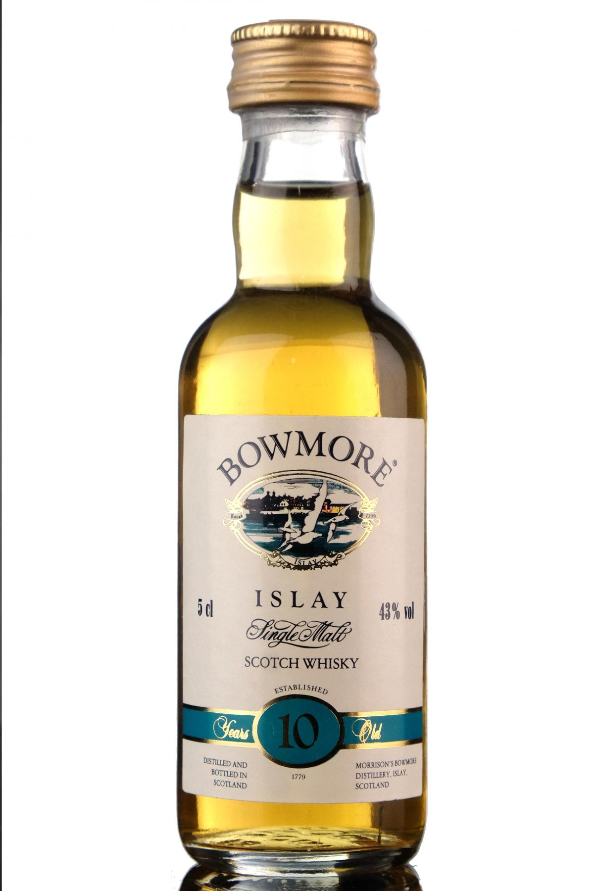 Bowmore 10 Year Old Miniature