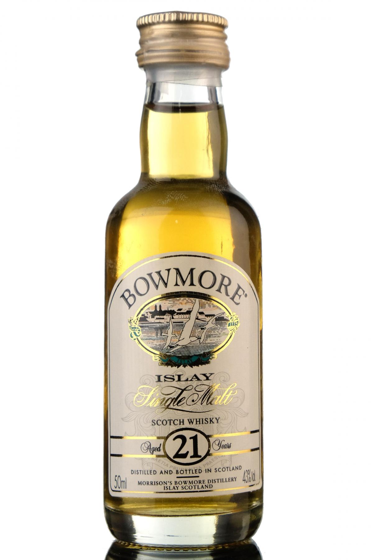 Bowmore 21 Year Old Miniature