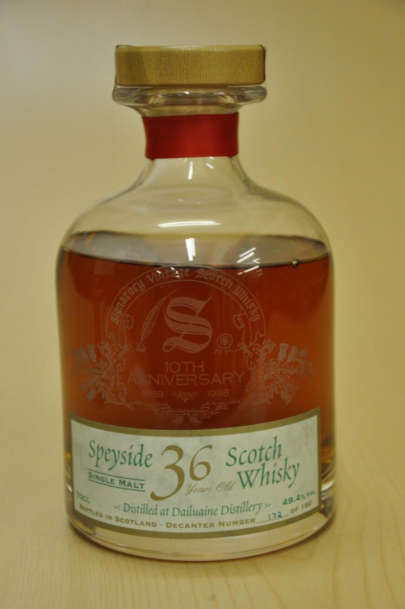 Dailuaine 1962-1998 - 36 Year Old - Signatory Vintage