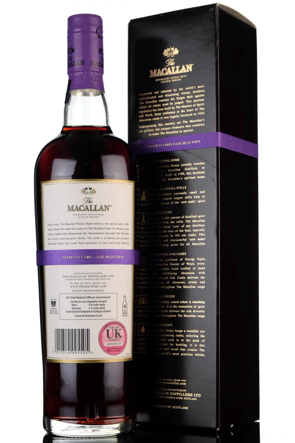 Macallan Easter Elchies - 2011 Release