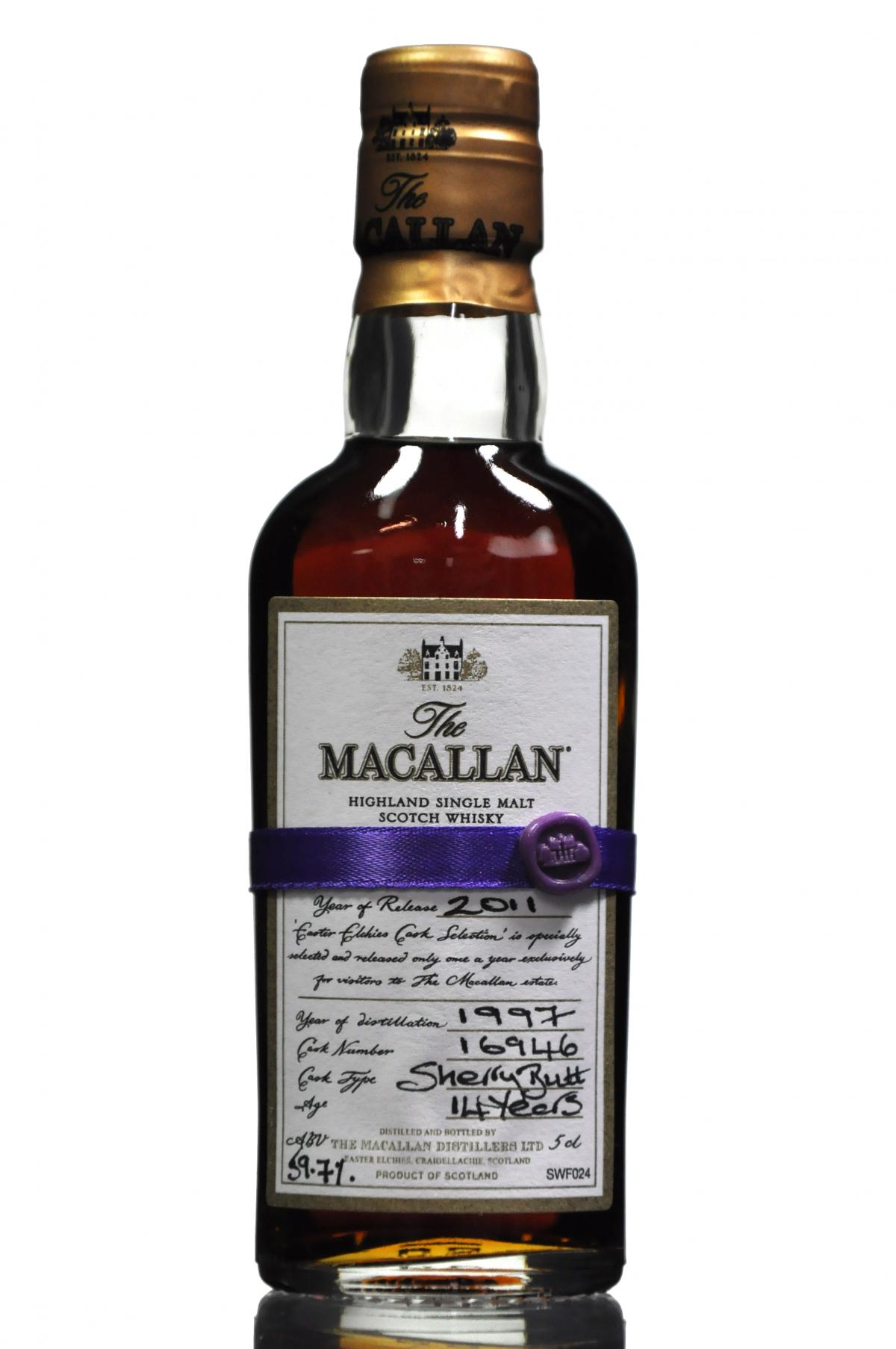 Macallan Easter Elchies 2011 Miniature