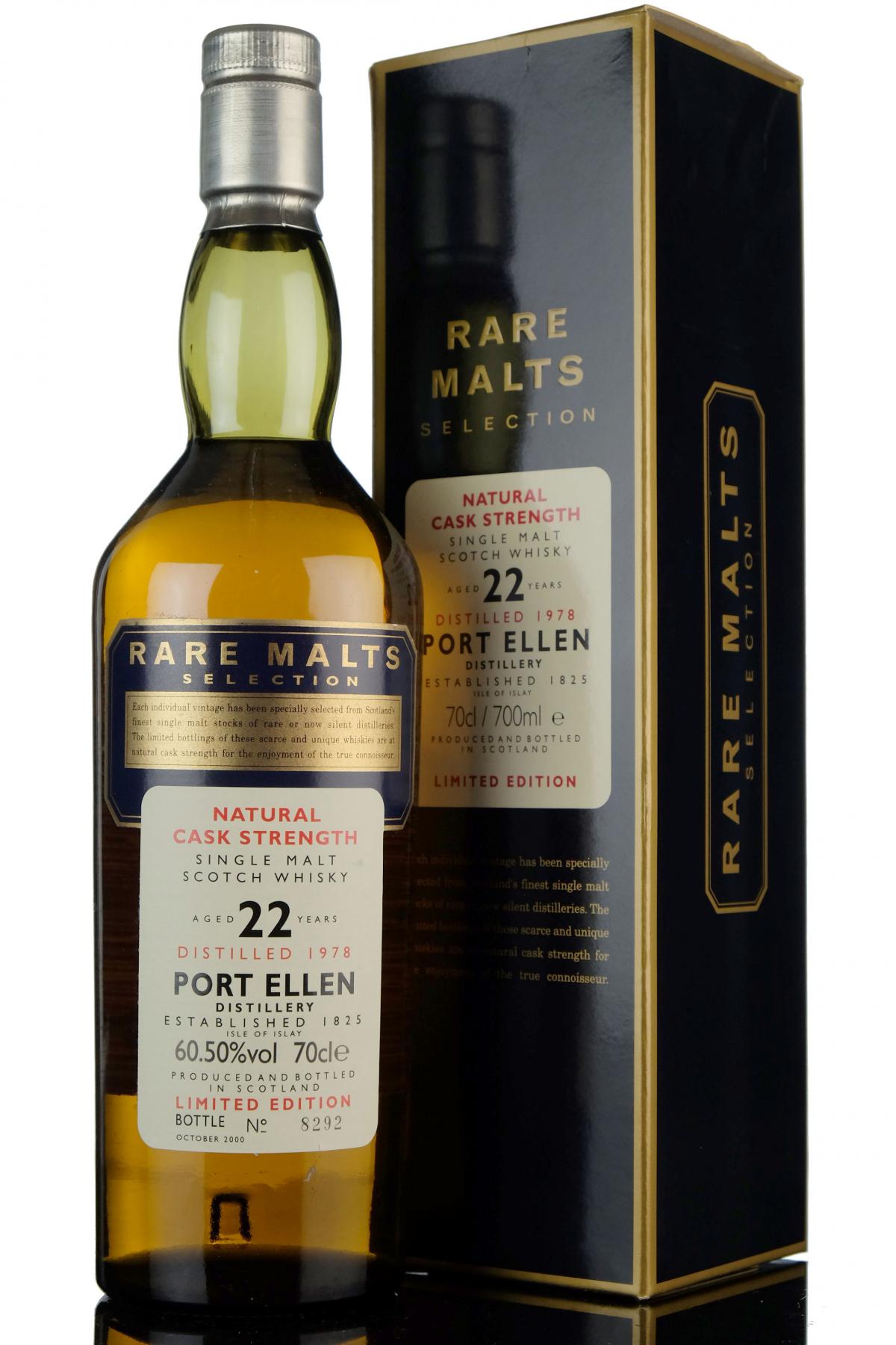 Port Ellen 1978-2000 - 22 Year Old - Rare Malts 60.50%