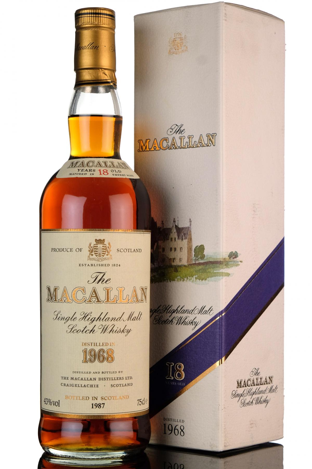 Macallan 1968-1987 - 18 Year Old