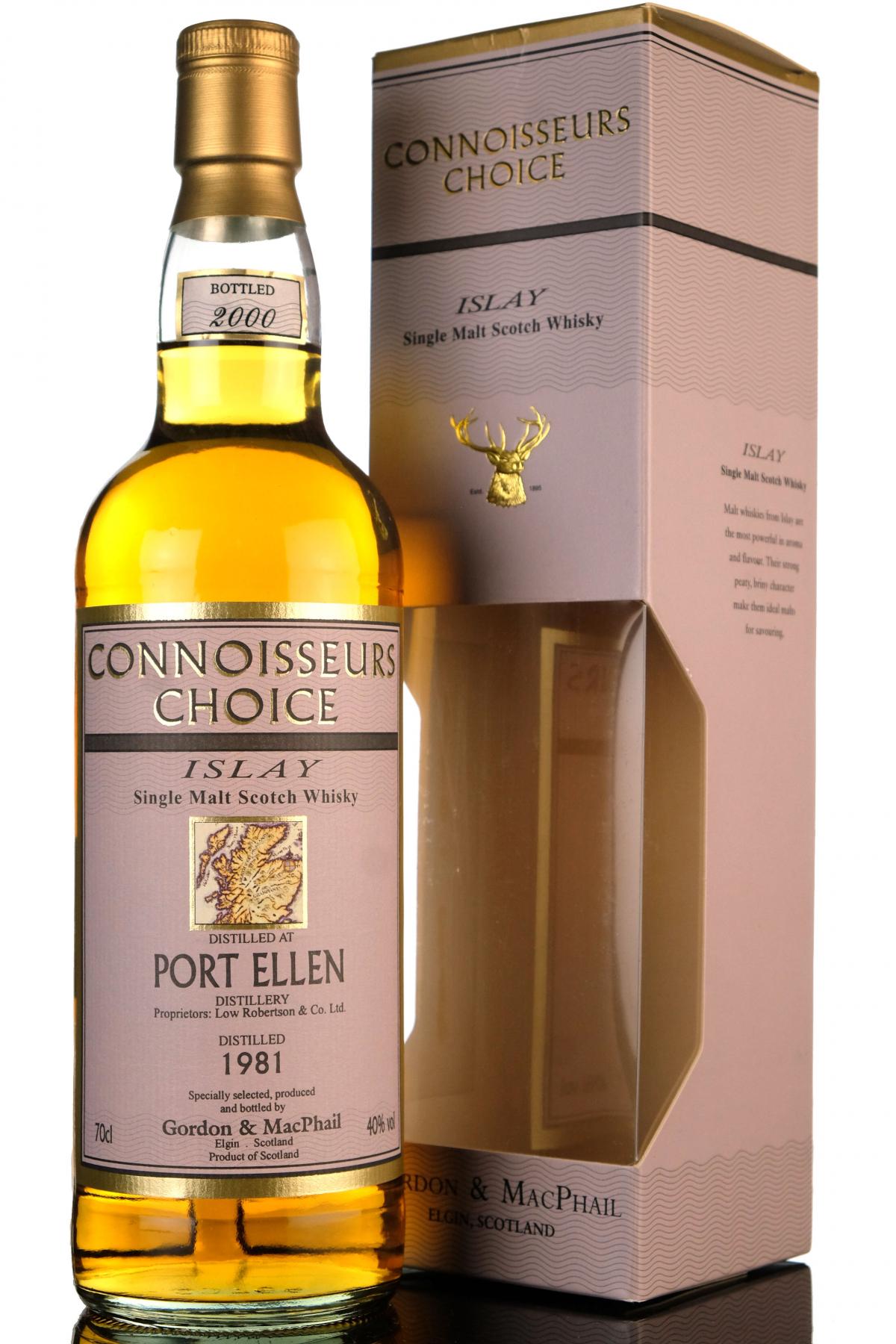 Port Ellen 1981-2000 - Connoisseurs Choice