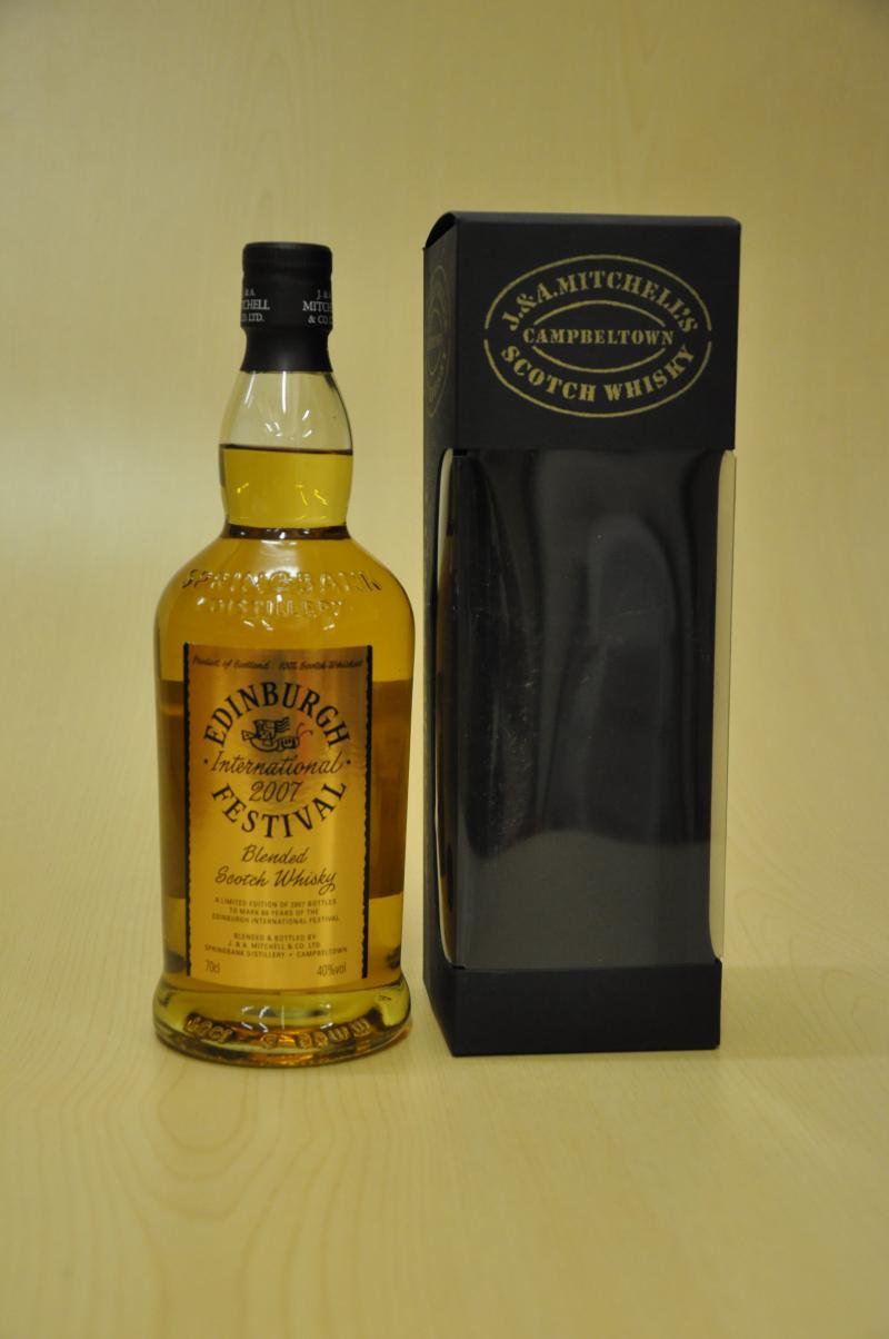 Springbank 15 Year Old - Edinburgh International Festival 2007