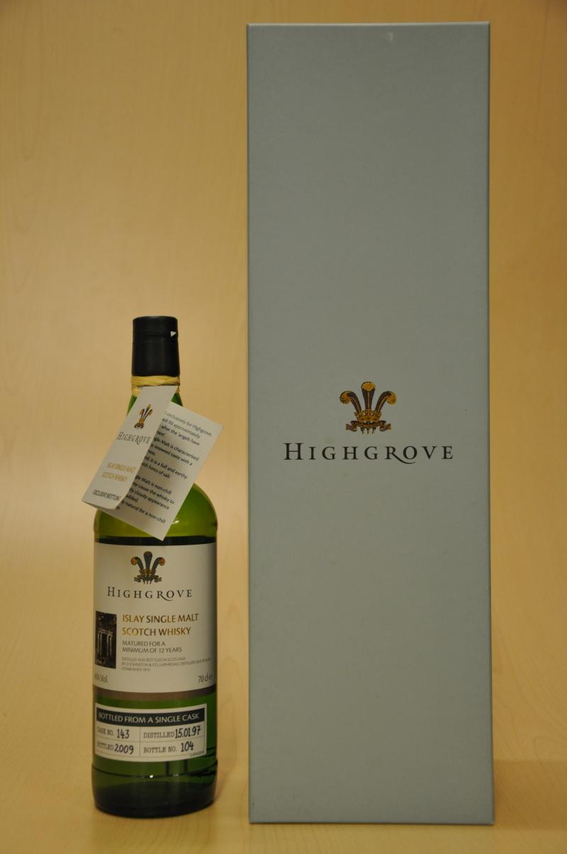 Laphroaig 1997-2009 - Highgrove - Cask 143