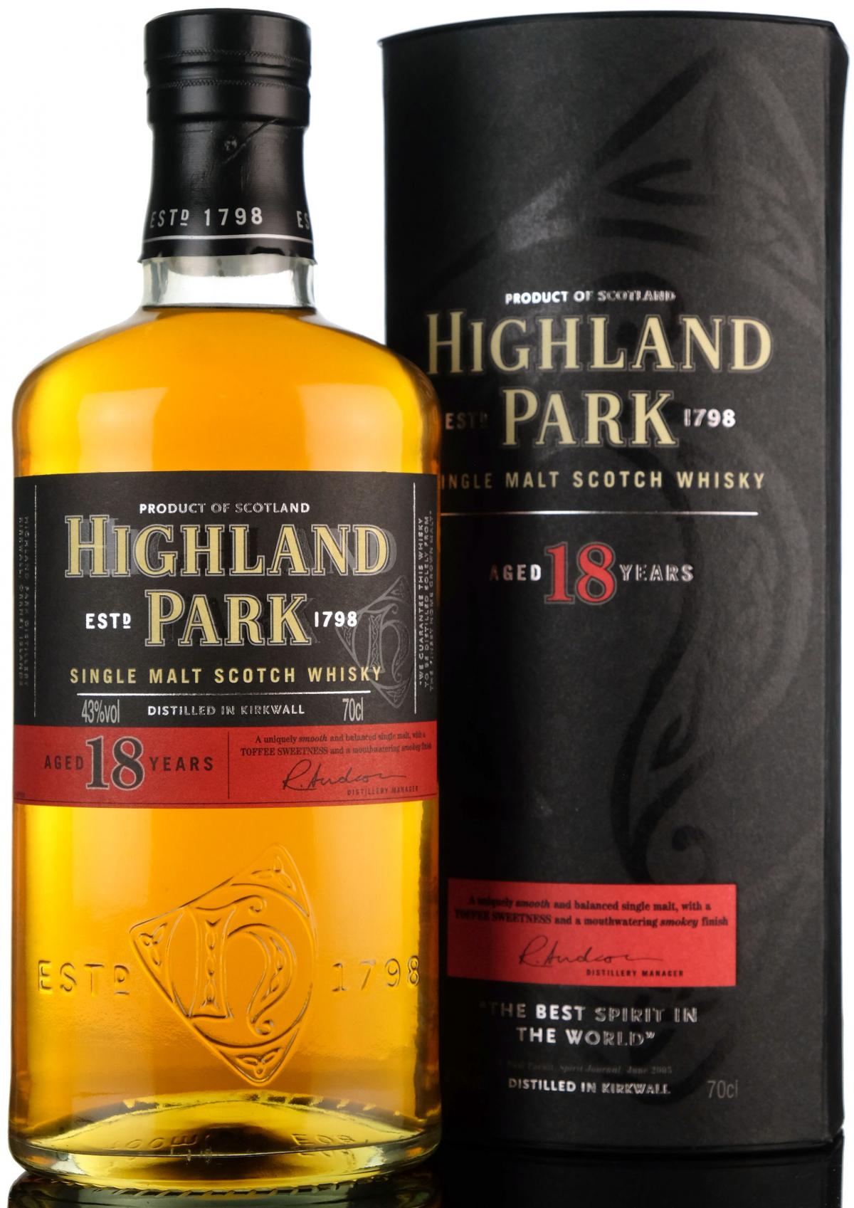 Highland Park 18 Year Old