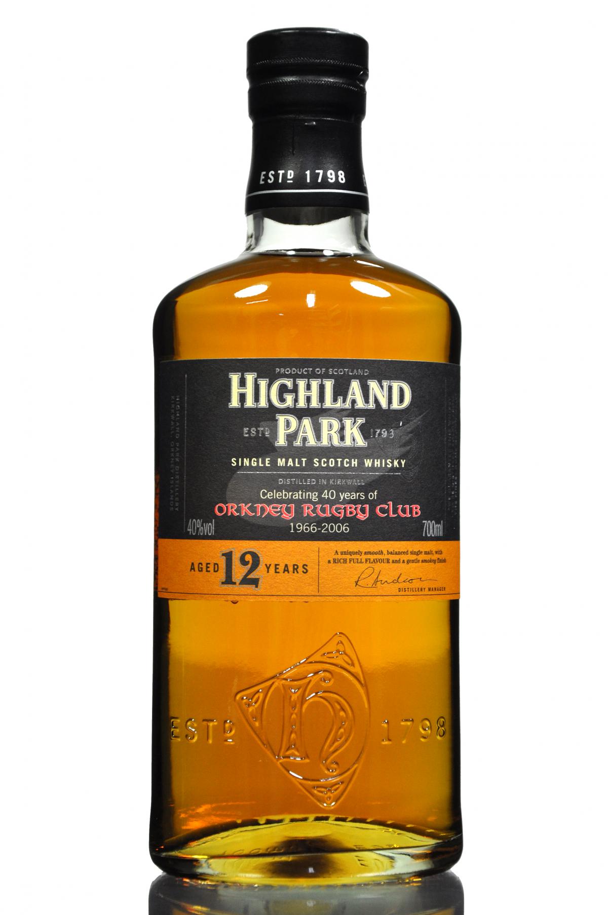 Highland Park Orkney Rugby Club