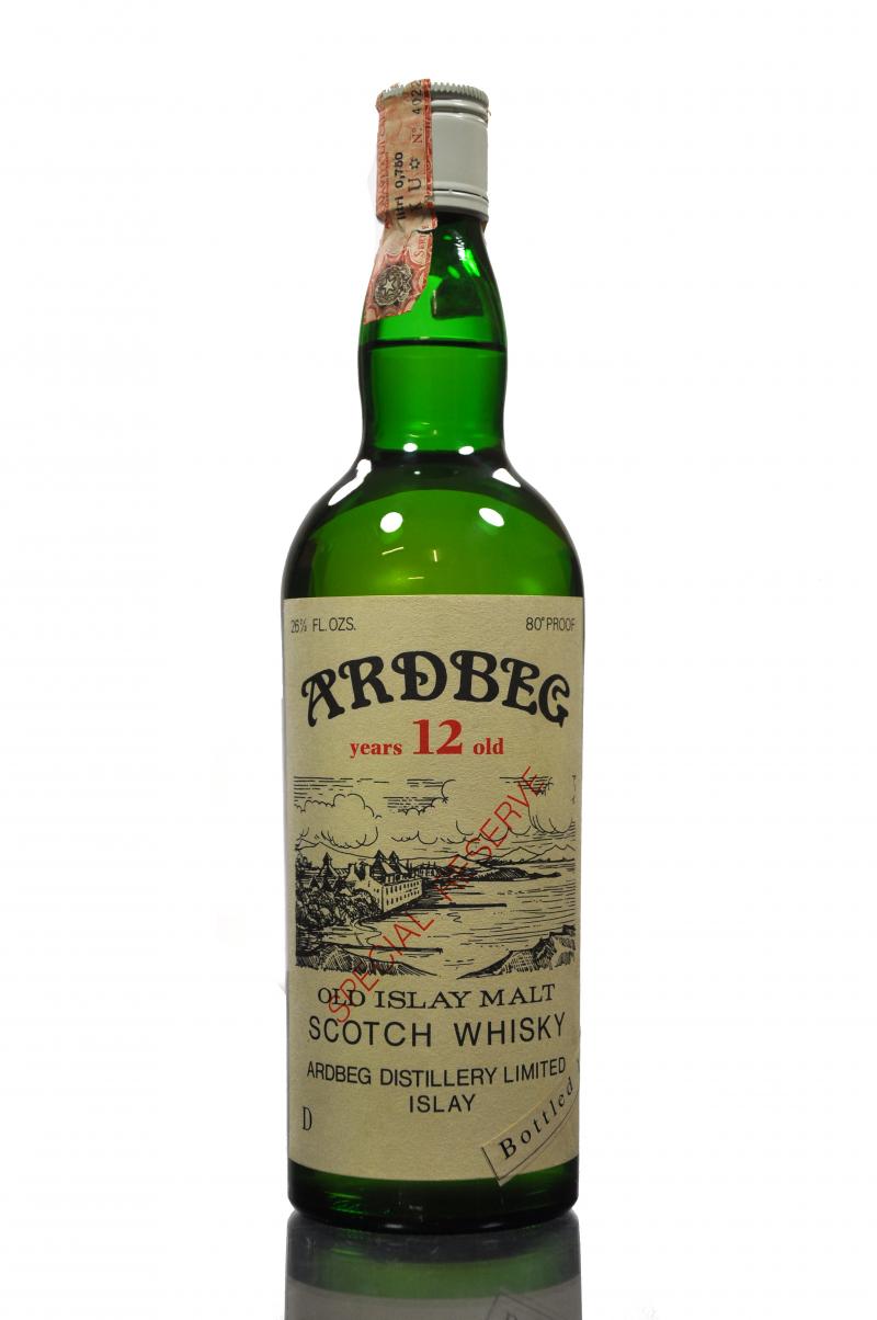 Ardbeg 12 Year Old - Special Reserve - 1960s