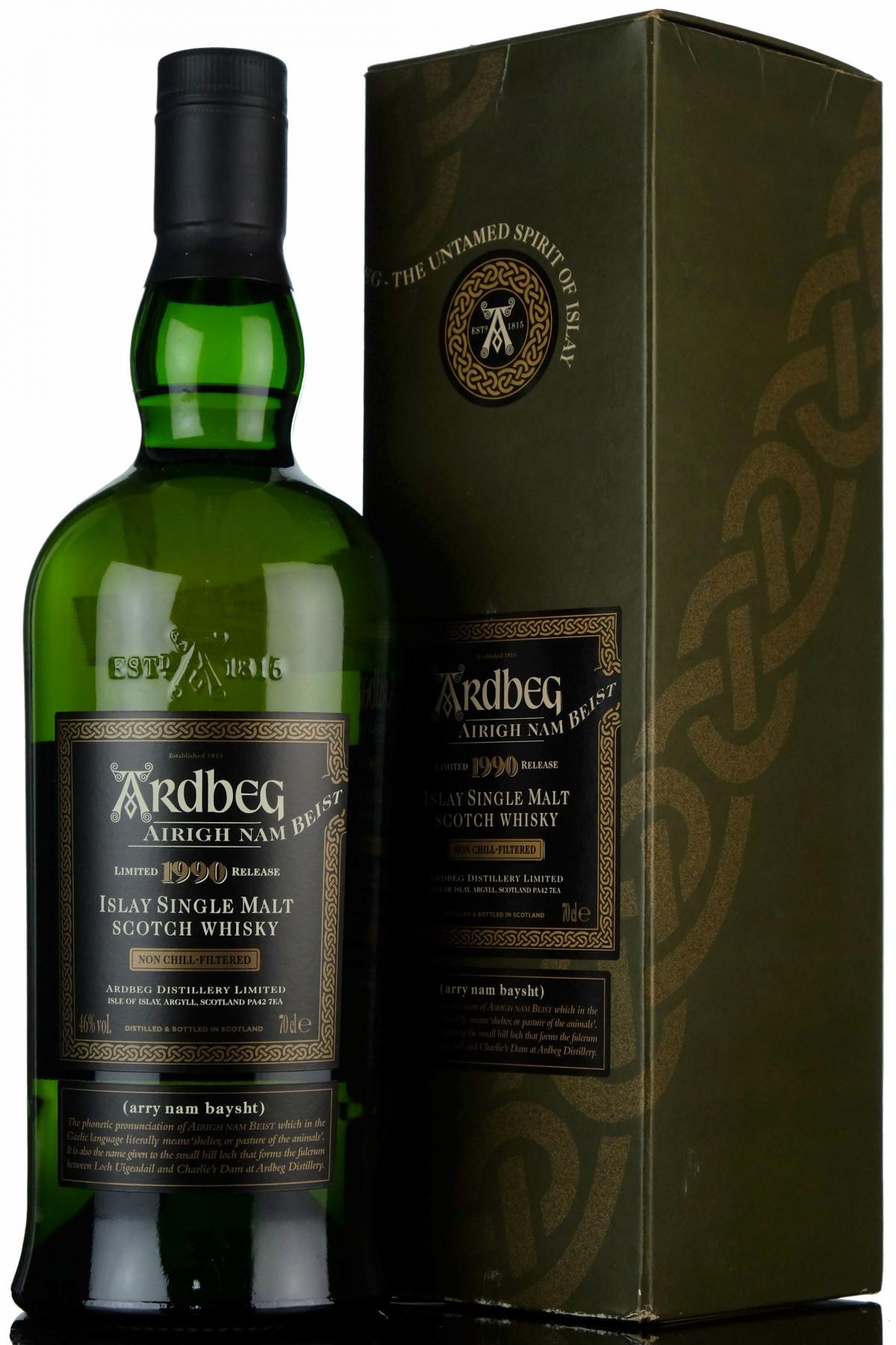 Ardbeg 1990-2006 - Airigh Nam Beist