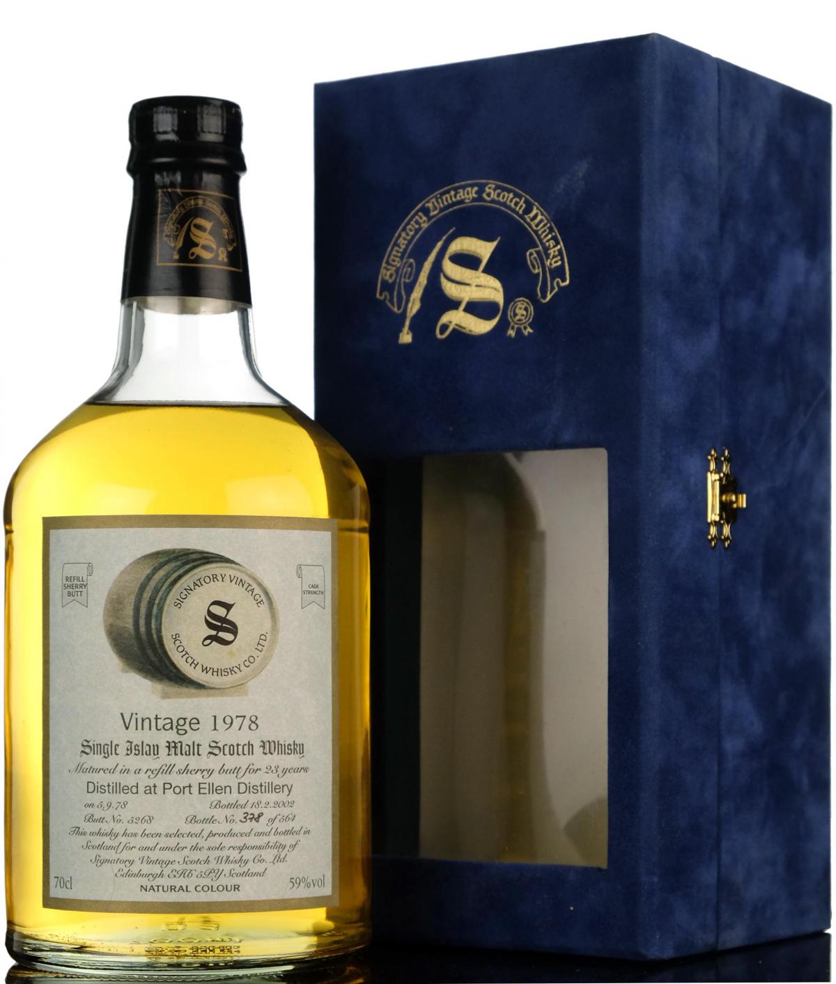 Port Ellen 1978 - 2002 23 Signatory Vintage