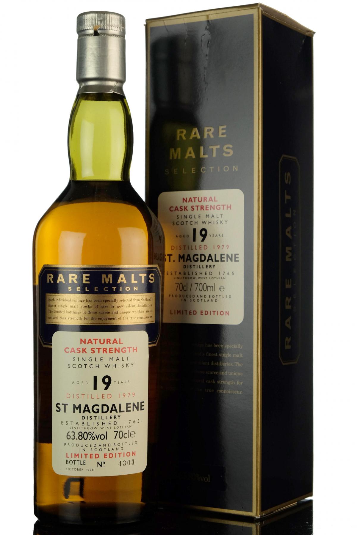 St Magdalene 1979-1998 - 19 Year Old - Rare Malts 63.80%