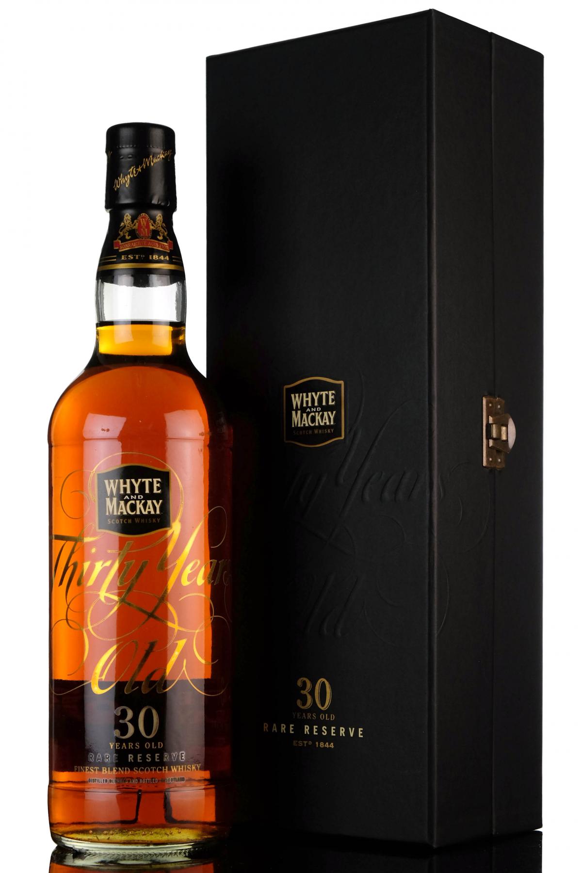 Whyte & Mackay 30 Year Old - Rare Reserve