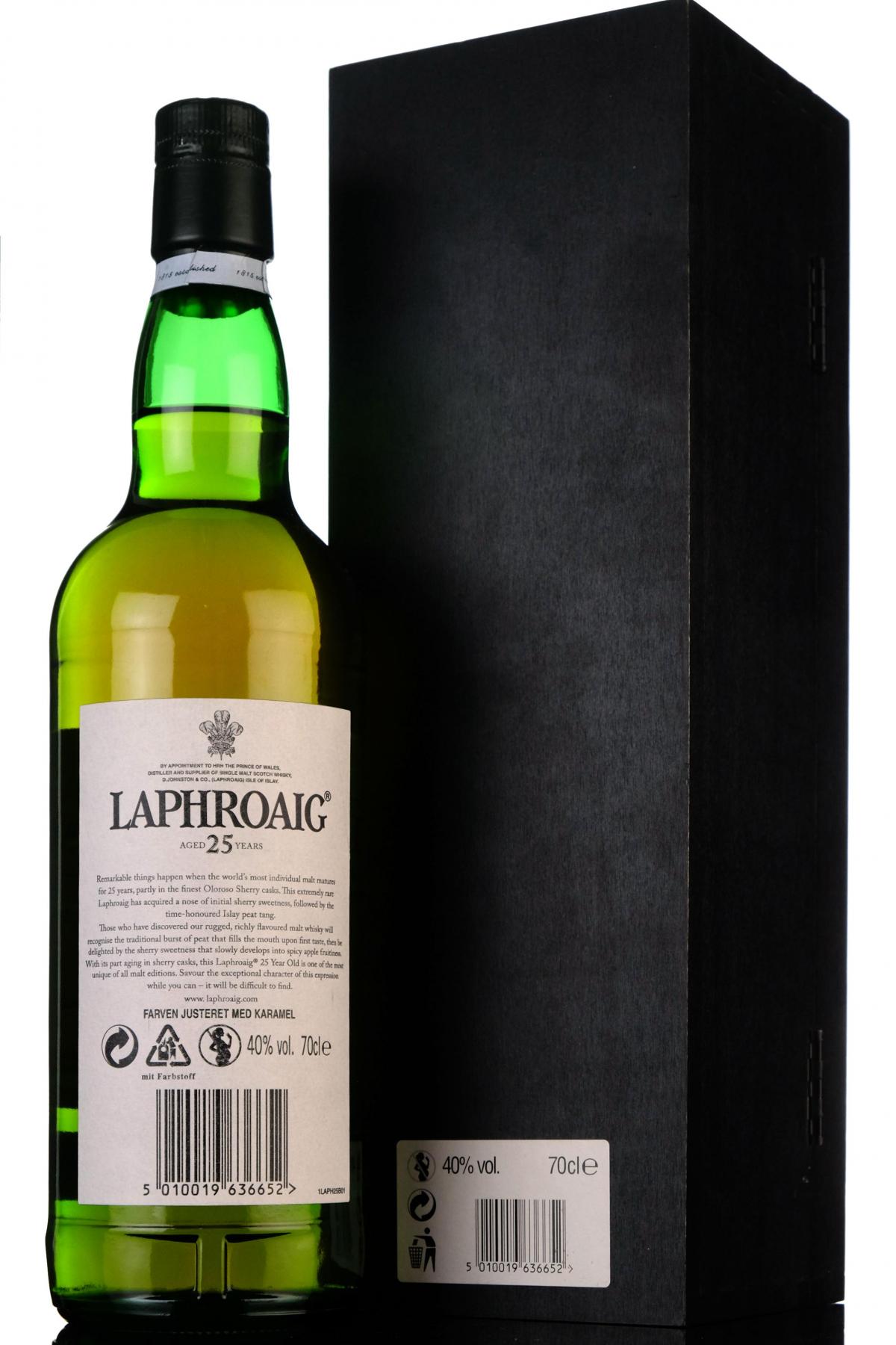 Laphroaig 25 Year Old