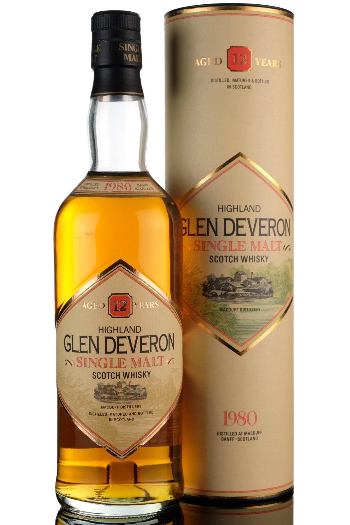 Glen Deveron 1980 - 12 Year Old