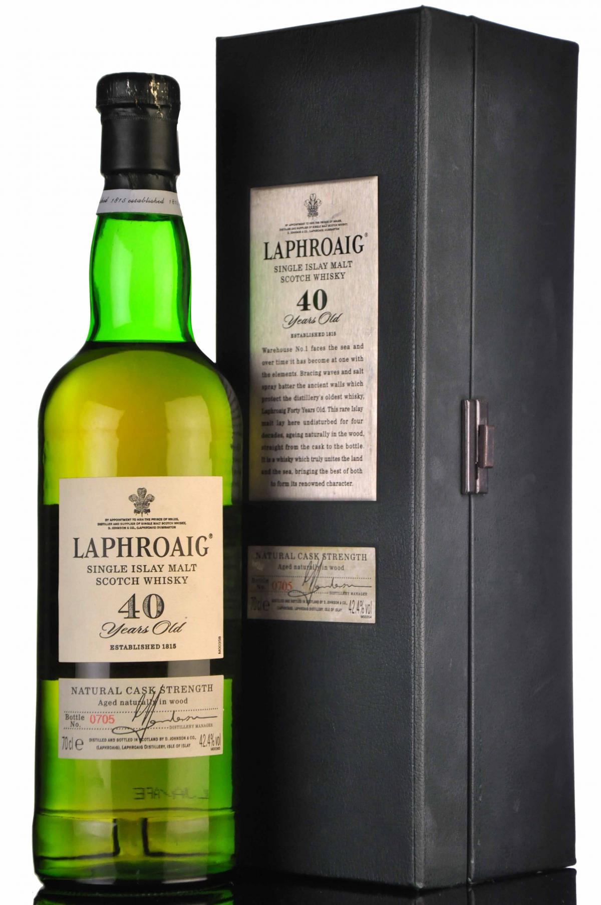 Laphroaig 40 Year Old