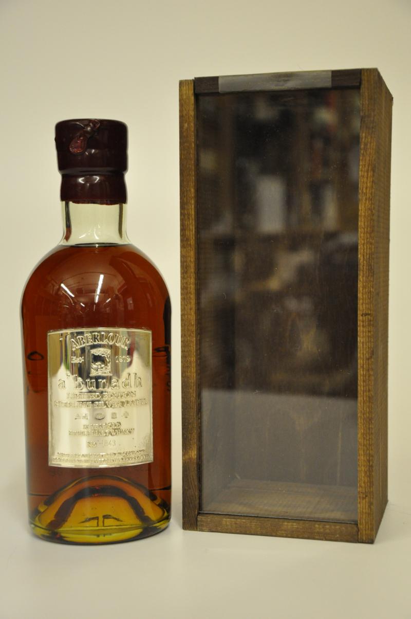 Aberlour A'bunadh - 12 Year Old - Sterling Silver Label